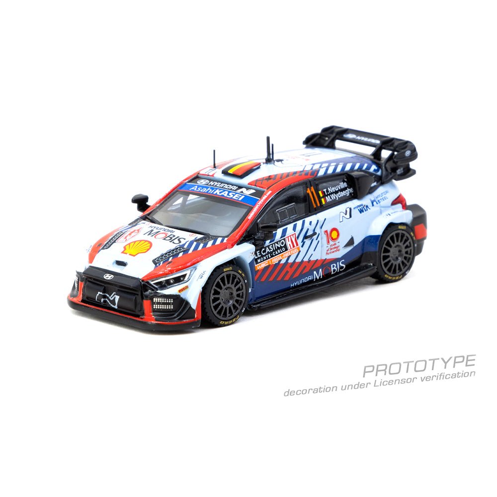 [PREORDER] Tarmac Works - 1/64 Hyundai i20 N Rally1 Hybrid Rallye Monte - Carlo 2024 Winner Diecast Scale Model Car - T64 - 089 - 24MCR11 - MODEL CARS UKMODEL CAR#INNO64##TARMAC##diecast_model#