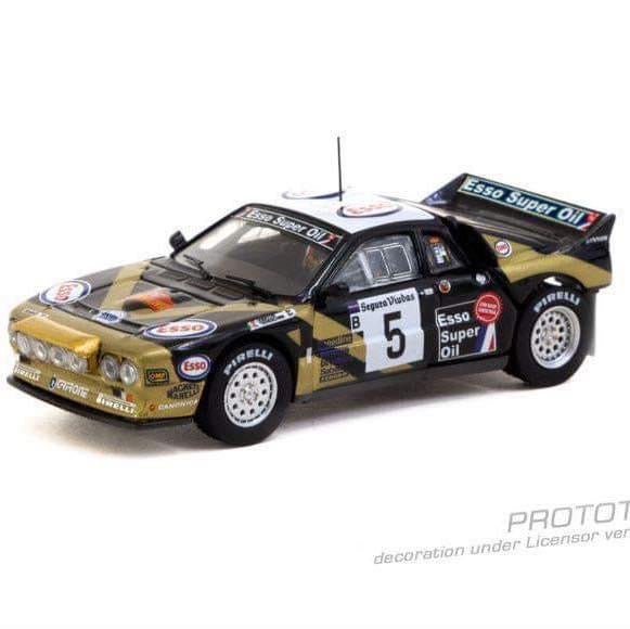 [PREORDER] Tarmac Works - 1/64 Lancia 037 Rally Rally Catalunya 1985 DIECAST SCALE MODEL CAR - T64P - TL002 - 85CAT05 - MODEL CARS UKMODEL CAR#INNO64##TARMAC##diecast_model#