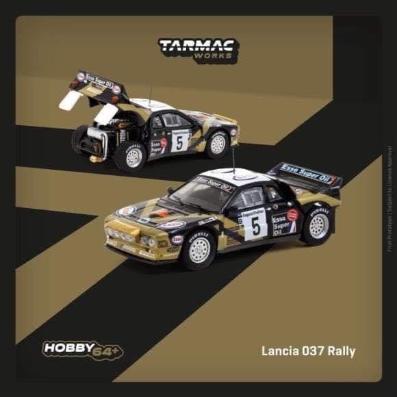 [PREORDER] Tarmac Works - 1/64 Lancia 037 Rally Rally Catalunya 1985 DIECAST SCALE MODEL CAR - T64P - TL002 - 85CAT05 - MODEL CARS UKMODEL CAR#INNO64##TARMAC##diecast_model#