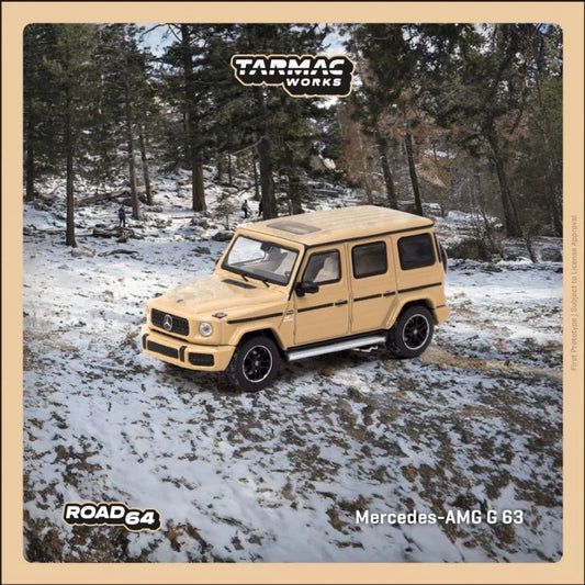 [PREORDER] Tarmac Works - 1/64 Mercedes - AMG G 63 Brown - New Rims DIECAST SCALE MODEL CAR - T64R - 040 - BR - MODEL CARS UKMODEL CAR#INNO64##TARMAC##diecast_model#