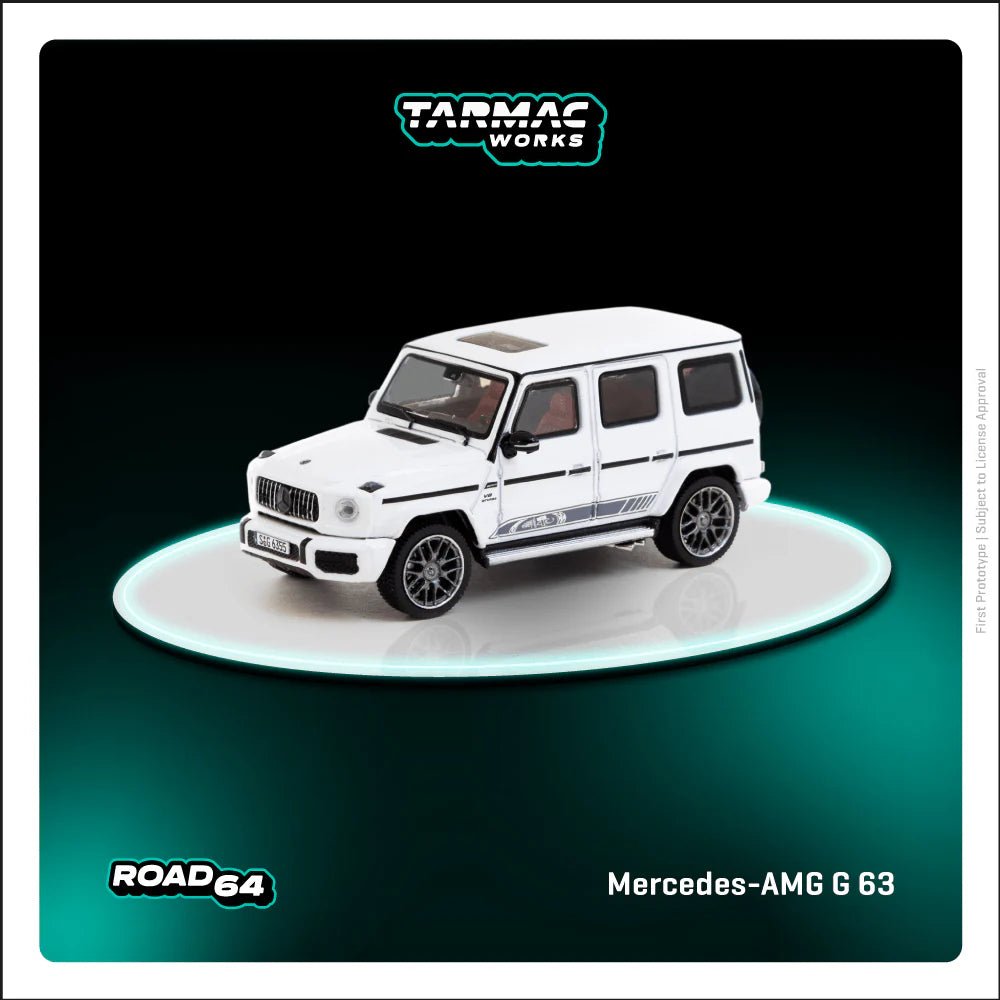 [PREORDER] Tarmac Works - 1/64 MERCEDES - AMG G 63 EDITION 55 DIECAST SCALE MODEL CAR (T64R - 040 - WH) - MODEL CARS UKMODEL CAR#INNO64##TARMAC##diecast_model#