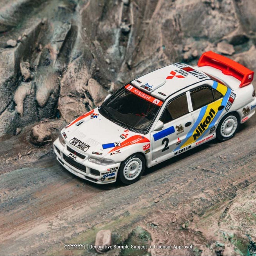 [PREORDER] Tarmac Works - 1/64 Mitsubishi Lancer Evolution III Hong Kong - Beijing Rally 1995 Winner DIECAST SCALE MODEL CAR - T64G - 050 - 95HKBR02 - MODEL CARS UKMODEL CAR#INNO64##TARMAC##diecast_model#