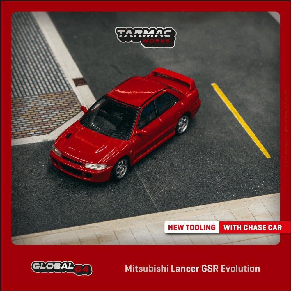 [PREORDEN] Tarmac Works - 1/64 Mitsubishi Lancer GSR Evolution Red 