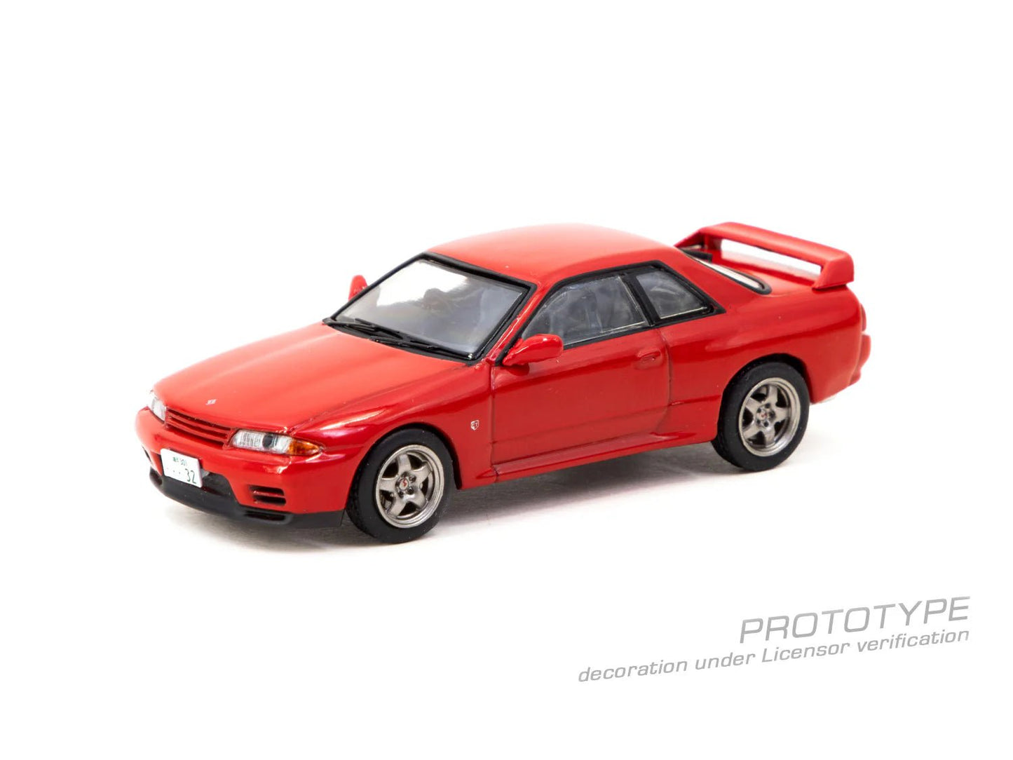 [PREORDER] Tarmac Works - 1/64 NISSAN SKYLINE GT - R BNR32 RED DIECAST SCALE MODEL CAR (JC64 - 008 - RD) - MODEL CARS UKMODEL CAR#INNO64##TARMAC##diecast_model#