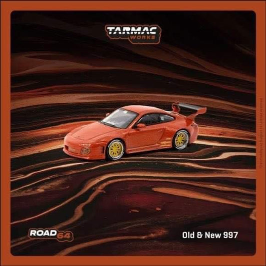 [PREORDER] Tarmac Works - 1/64 Old & New 997 Red Metallic DIECAST SCALE MODEL CAR - T64R - TL053 - REM - MODEL CARS UKMODEL CAR#INNO64##TARMAC##diecast_model#