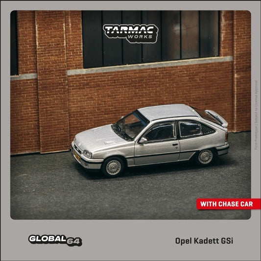 [PREORDER] Tarmac Works - 1/64 Opel Kadett Gsi Silver - MODEL CAR UKMODEL CAR#INNO64##TARMAC##diecast_model#