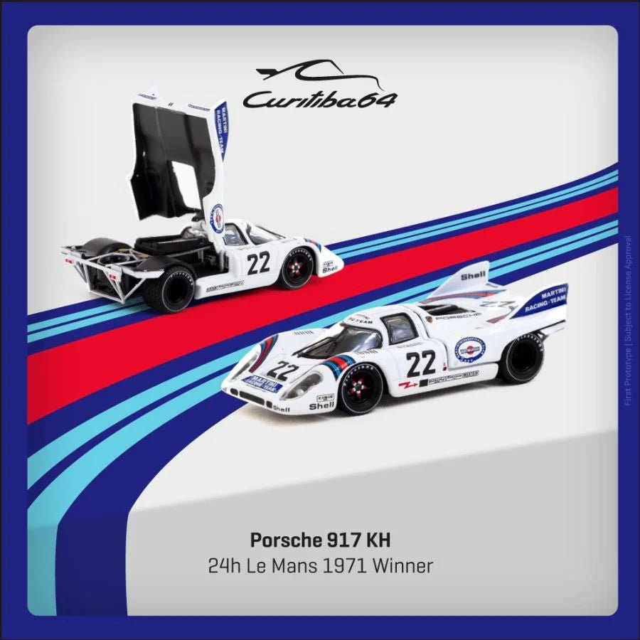 [PREORDER] Tarmac Works - 1/64 PORSCHE 917 KH 24H LE MANS 1971 WINNER #22 DIECAST SCALE MODEL CAR - CWB64 - 002 - LMW22 - MODEL CARS UKMODEL CAR#INNO64##TARMAC##diecast_model#