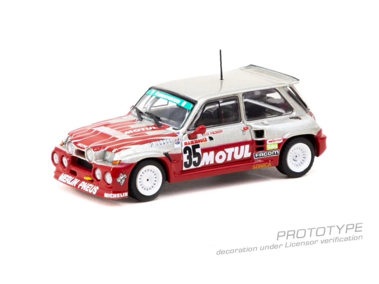 [PREORDER] Tarmac Works - 1/64 RENAULT 5 MAXI TURBO EUROPEAN HILL - CLIMB CHAMPIONSHIP 1987 DIECAST SCALE MODEL CAR - T64 - TL061 - 87EHC35 - MODEL CARS UKMODEL CAR#INNO64##TARMAC##diecast_model#