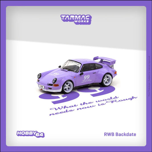 [PREORDER] Tarmac Works - 1/64 RWB BACKDATE VIOLETTA IDLERS 12 HOURS 2016 DIECAST SCALE MODEL CAR (T64 - 046 - VI) - MODEL CARS UKMODEL CAR#INNO64##TARMAC##diecast_model#