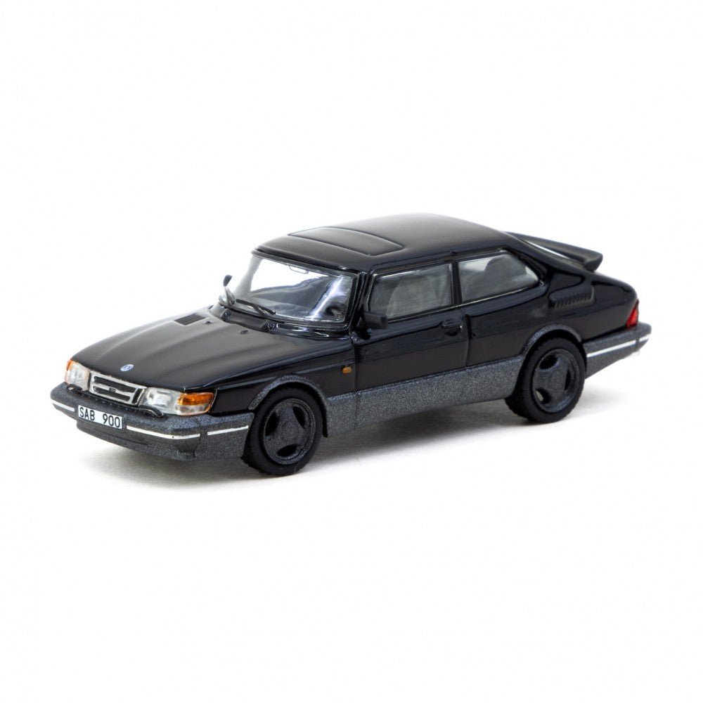 [PREORDER] Tarmac Works - 1/64 Saab 900 Turbo Black DIECAST SCALE MODEL CAR - T64G - 056 - BK - MODEL CARS UKMODEL CAR#INNO64##TARMAC##diecast_model#