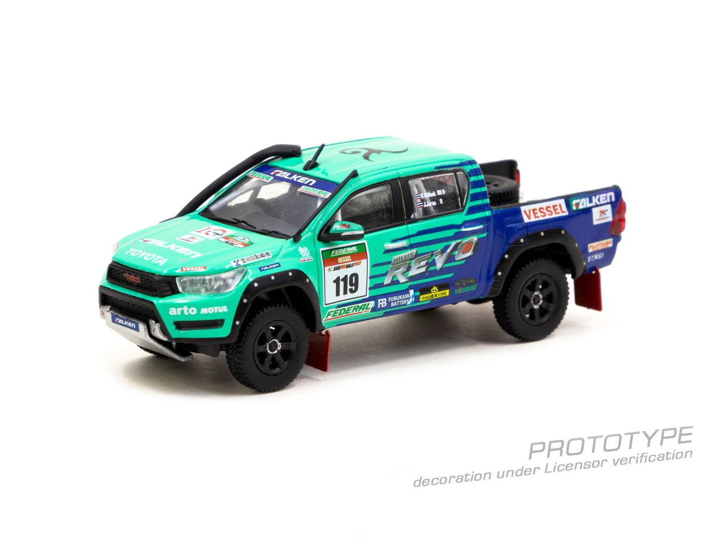 [PREORDER] Tarmac Works - 1/64 TOYOTA HILUX AXCR 2017 WITH PLASTIC TRUCK PACKAGING DIECAST SCALE MODEL CAR (T64 - 041 - FAL) - MODEL CARS UKMODEL CAR#INNO64##TARMAC##diecast_model#