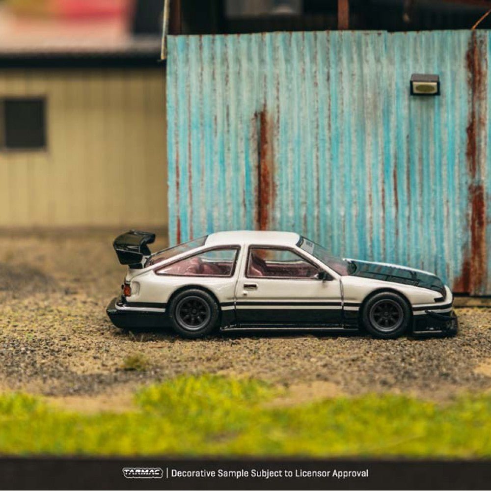 [PREORDER] Tarmac Works - 1/64 Toyota Sprinter Trueno AE86 Widebody by Jon Sibal White Black w/ Trading Cards Combo Set DIECAST SCALE MODEL CAR - T64G - 060 - WB - MODEL CARS UKMODEL CAR#INNO64##TARMAC##diecast_model#