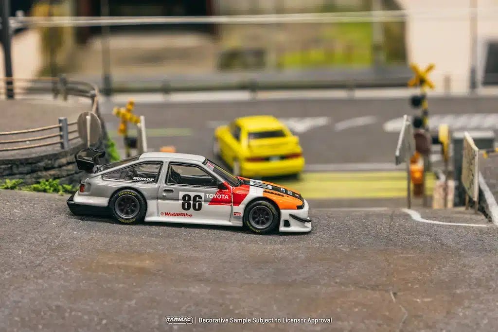 [PREORDER] Tarmac Works - 1/64 Toyota Sprinter Trueno AE86 Widebody DIECAST SCALE MODEL CAR - T64G - 060 - TRD - MODEL CARS UKMODEL CAR#INNO64##TARMAC##diecast_model#