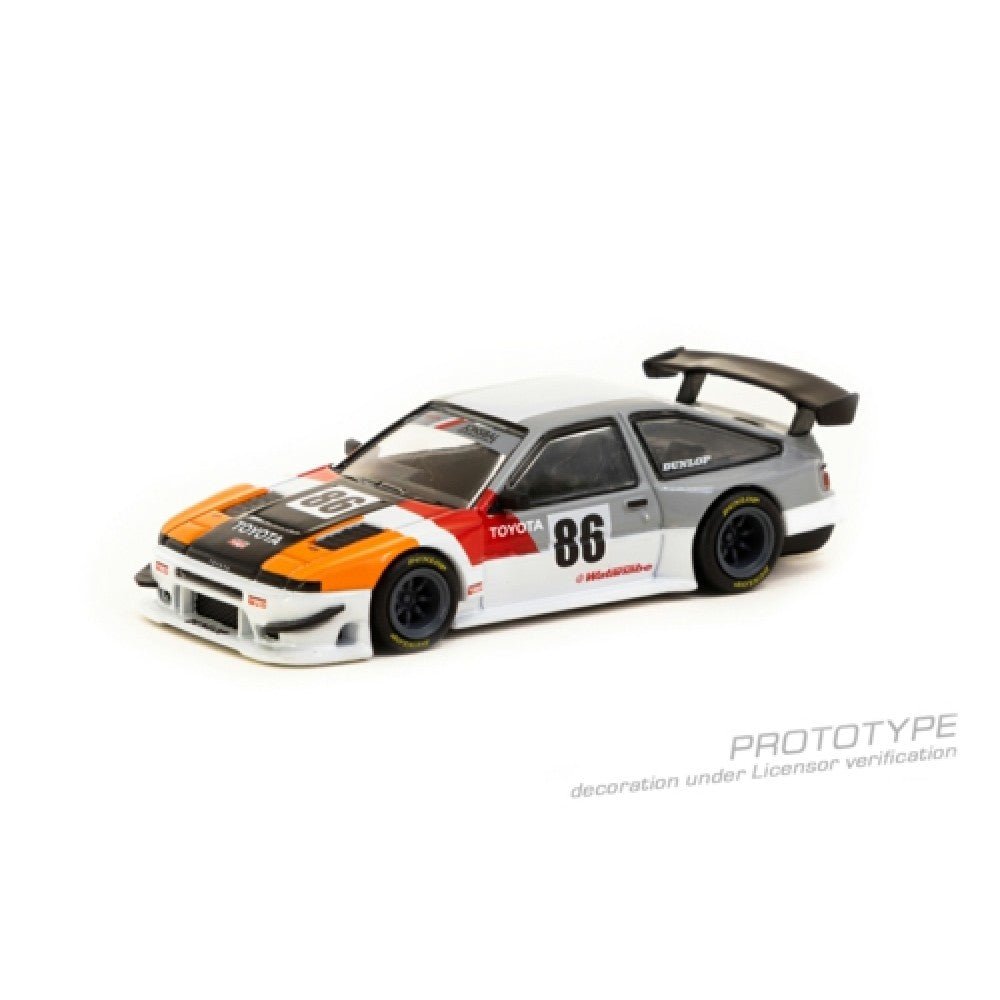 [PREORDER] Tarmac Works - 1/64 Toyota Sprinter Trueno AE86 Widebody DIECAST SCALE MODEL CAR - T64G - 060 - TRD - MODEL CARS UKMODEL CAR#INNO64##TARMAC##diecast_model#