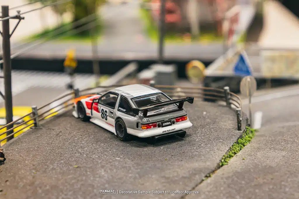 [PREORDER] Tarmac Works - 1/64 Toyota Sprinter Trueno AE86 Widebody DIECAST SCALE MODEL CAR - T64G - 060 - TRD - MODEL CARS UKMODEL CAR#INNO64##TARMAC##diecast_model#