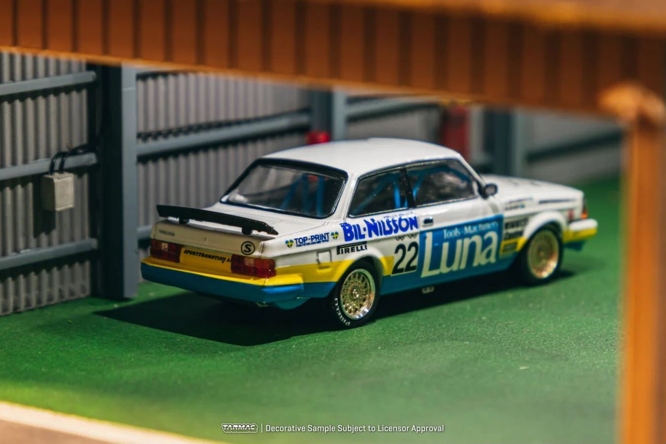 [PREORDER] Tarmac Works - 1/64 VOLVO 240 TURBO ETCC ZOLDER 1984 WINNER DIECAST SCALE MODEL CAR - T64 - 050 - 84ETC22 - MODEL CARS UKMODEL CAR#INNO64##TARMAC##diecast_model#