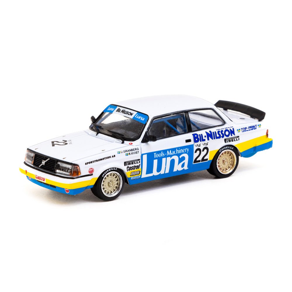 [PREORDER] Tarmac Works - 1/64 VOLVO 240 TURBO ETCC ZOLDER 1984 WINNER DIECAST SCALE MODEL CAR - T64 - 050 - 84ETC22 - MODEL CARS UKMODEL CAR#INNO64##TARMAC##diecast_model#