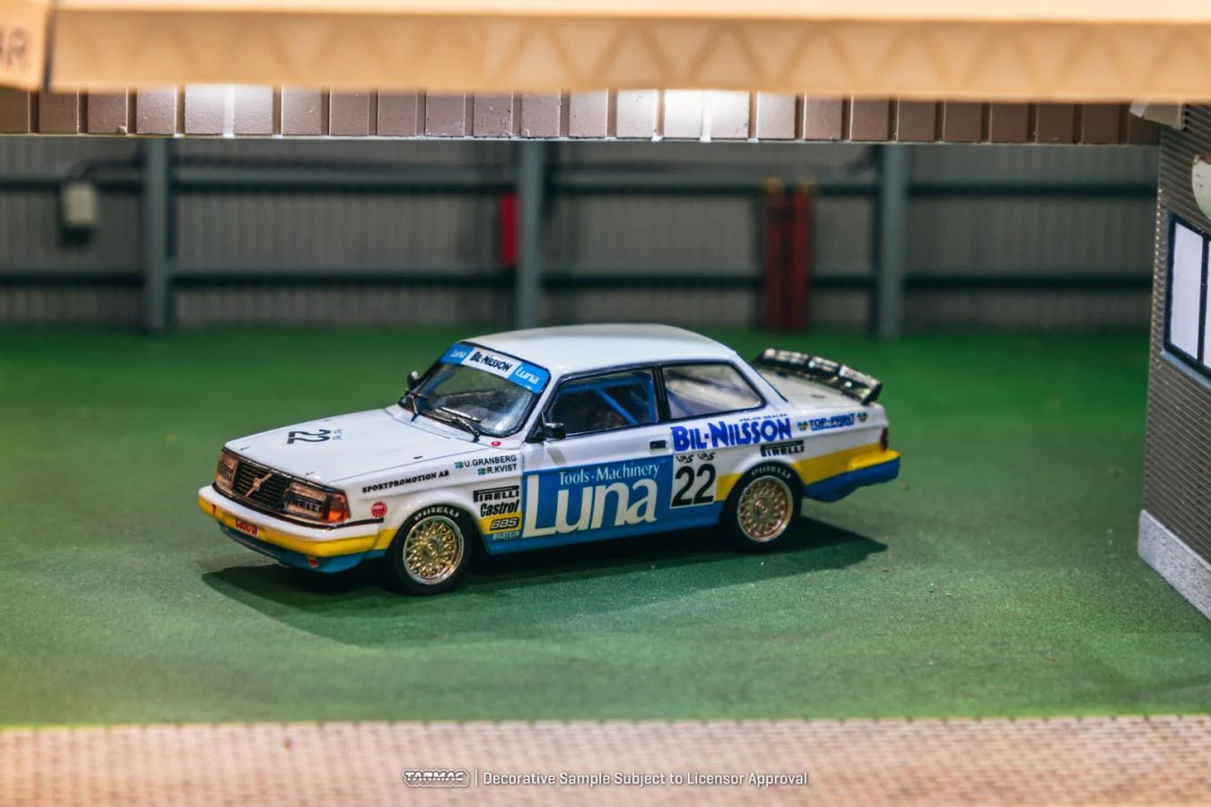 [PREORDER] Tarmac Works - 1/64 VOLVO 240 TURBO ETCC ZOLDER 1984 WINNER DIECAST SCALE MODEL CAR - T64 - 050 - 84ETC22 - MODEL CARS UKMODEL CAR#INNO64##TARMAC##diecast_model#