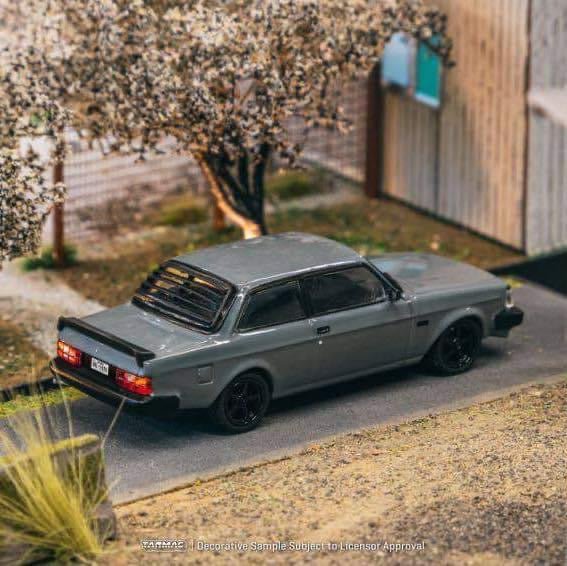 [PREORDER] Tarmac Works - 1/64 Volvo 242 Custom Grey DIECAST SCALE MODEL CAR - T64R - 050 - GRY - MODEL CARS UKMODEL CAR#INNO64##TARMAC##diecast_model#