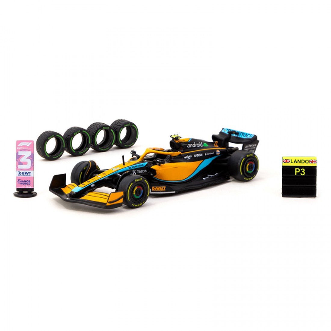 [PREORDER] Tarmac Works - McLaren MCL36 Emilia Romagna Grand Prix 2022 Lando Norris Diecast Scale Model Car - T64G-F041-LN1 - MODEL CARS UKMODEL CAR#INNO64##TARMAC##diecast_model#