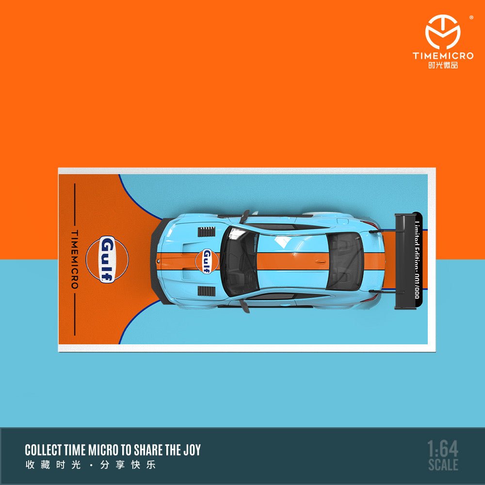 [ PREORDER ] TimeMicro - 1:64 BMW M4 Motorsport Diecast model car - Gulf livery #6 ordinary TM646806 - MODEL CARS UKMODEL CAR#INNO64##TARMAC##diecast_model#