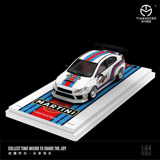 [ PREORDER ] TimeMicro - 1:64 Subaru Impreza WRX - STI diecast model - Martini Livery Ordinary TM645427 - MODEL CARS UKMODEL CAR#INNO64##TARMAC##diecast_model#