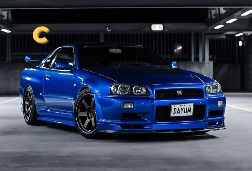 [PREORDER] TOPART & DCT - 1/64 R34 Z-Tune diecast model - blue - MODEL CAR UKMODEL CAR#INNO64##TARMAC##diecast_model#