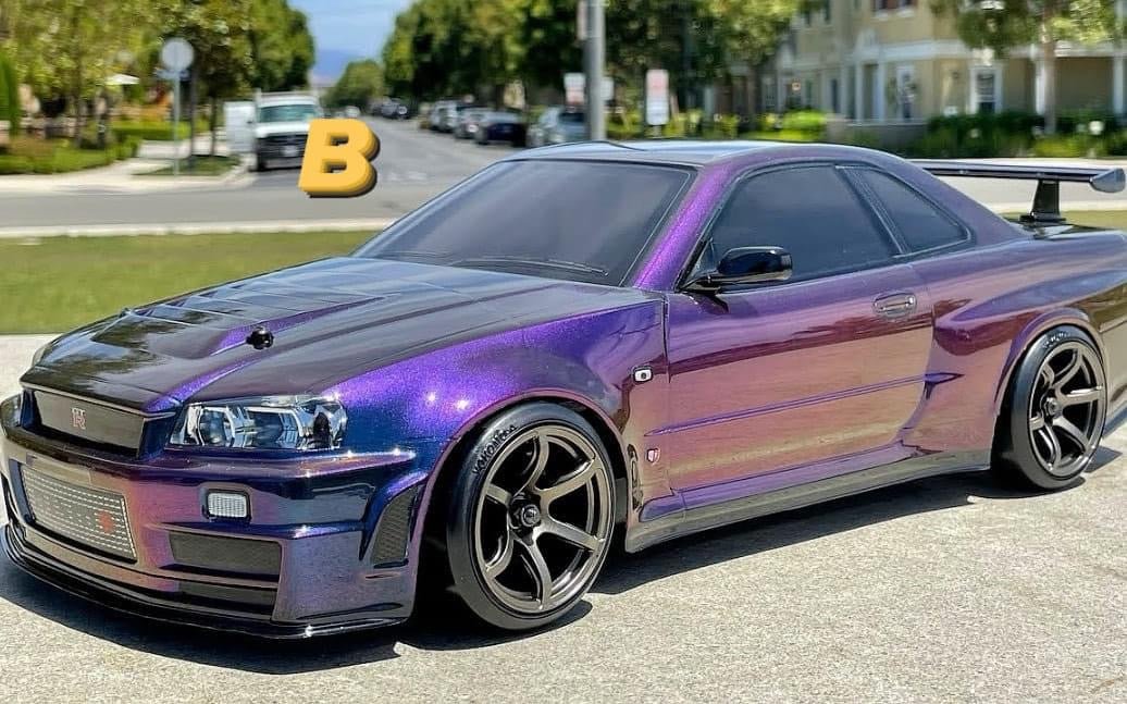 [PREORDER] TOPART & DCT - 1/64 R34 Z-Tune diecast model - midnight purple - MODEL CAR UKMODEL CAR#INNO64##TARMAC##diecast_model#