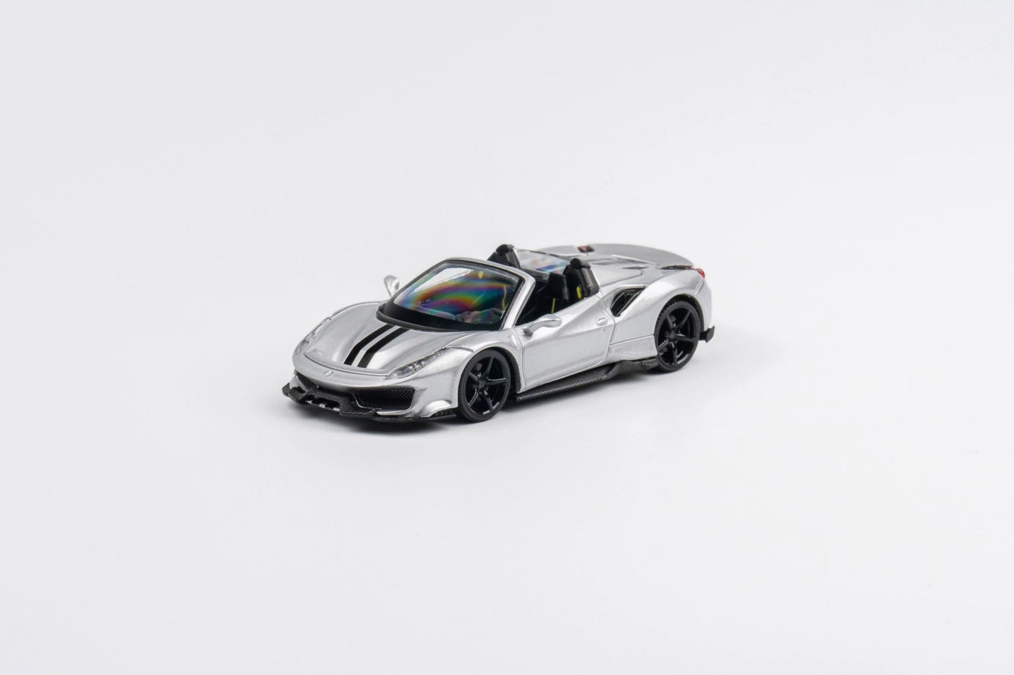 [ PREORDER ] TPC - 1/64 Ferrari Novitec 488 roadster diecast model - Silver - MODEL CARS UKMODEL CAR#INNO64##TARMAC##diecast_model#