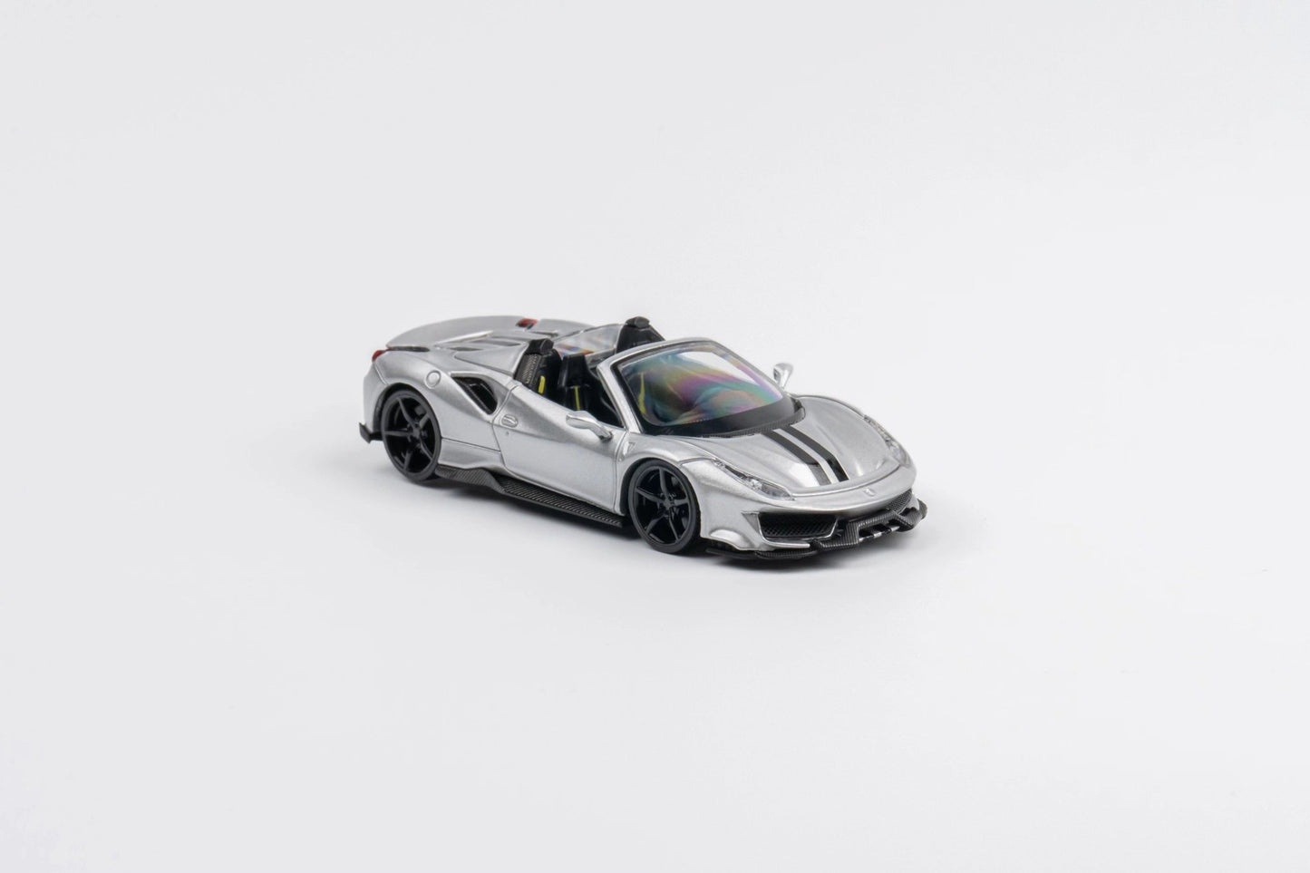 [ PREORDER ] TPC - 1/64 Ferrari Novitec 488 roadster diecast model - Silver - MODEL CARS UKMODEL CAR#INNO64##TARMAC##diecast_model#