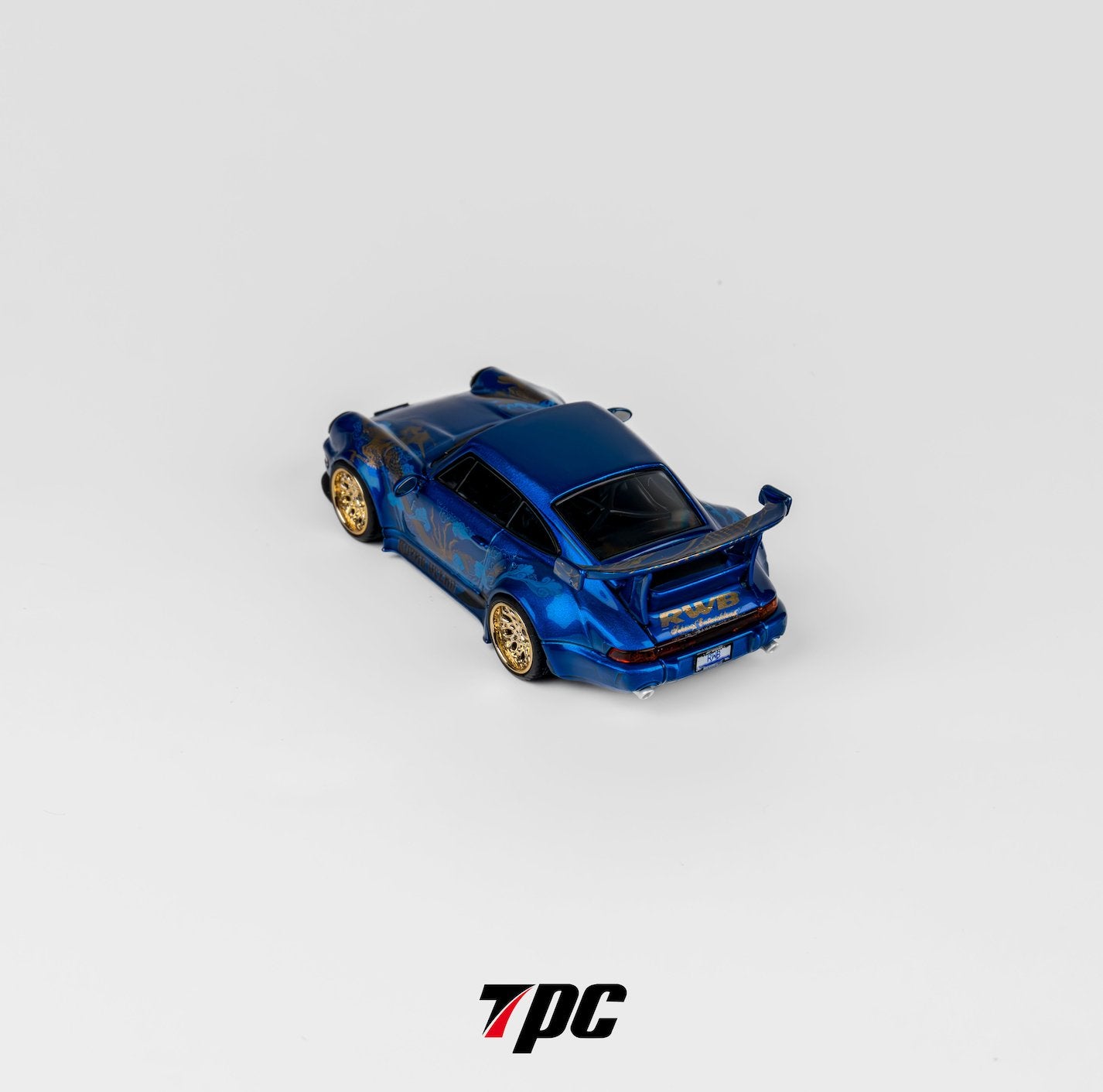 [ PREORDER ] TPC - 1/64 RWB 964 diecast model - Transparent Blue - MODEL CARS UKMODEL CAR#INNO64##TARMAC##diecast_model#