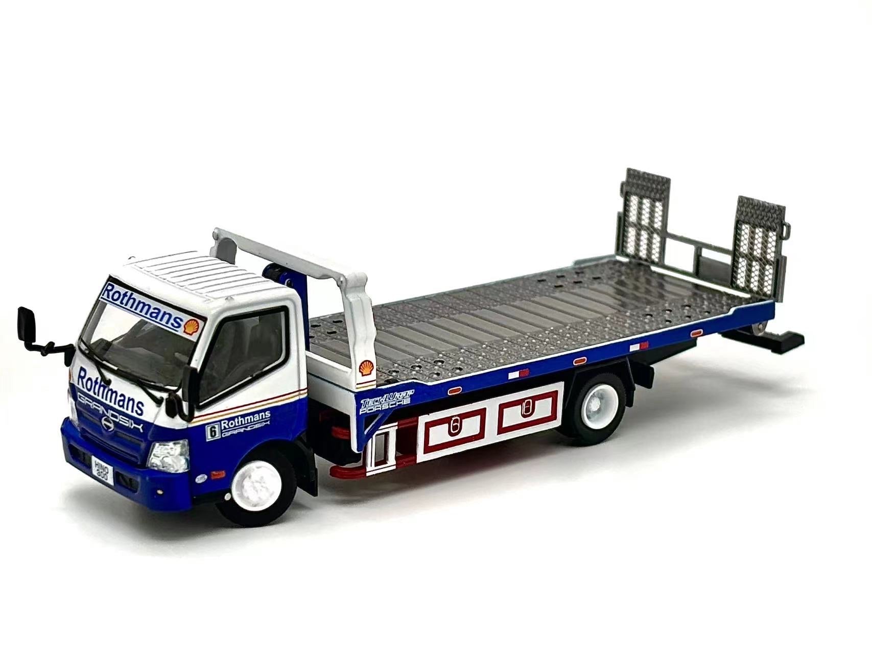 [PREORDER] Unique Model - 1/64 Hino 300 Dutro trailer diecast model - Rothmans livery - MODEL CAR UKMODEL CAR#INNO64##TARMAC##diecast_model#