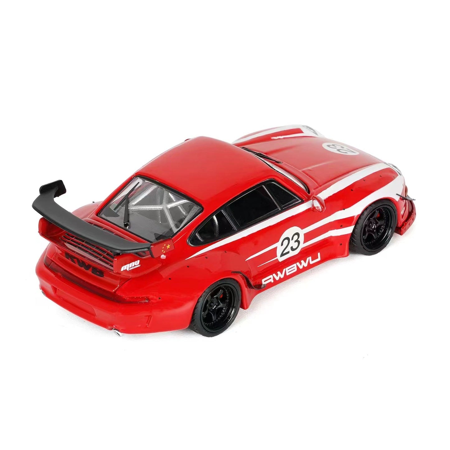 [ PREORDER ] XF Model - 1/64 Porsche RWB993 diecast model - Red - MODEL CARS UKMODEL CAR#INNO64##TARMAC##diecast_model#