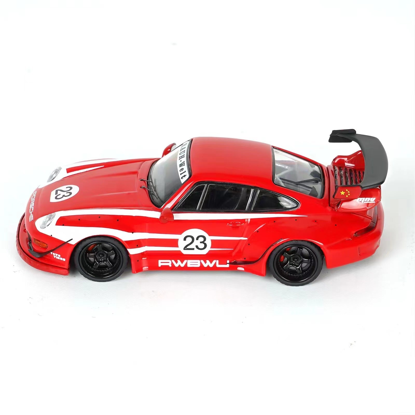 [ PREORDER ] XF Model - 1/64 Porsche RWB993 diecast model - Red - MODEL CARS UKMODEL CAR#INNO64##TARMAC##diecast_model#