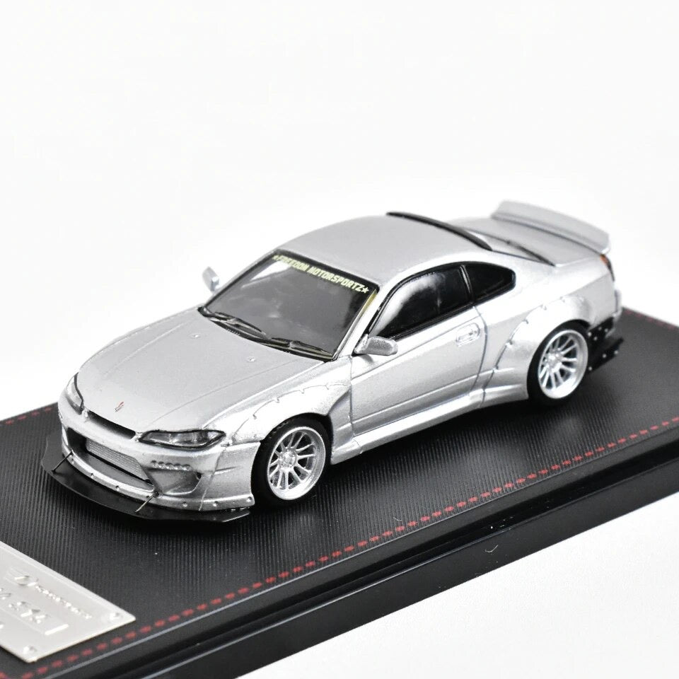 Street Weapon SW - 1/64 NISSAN SILVIA S15 ROCKET BUNNY - SLIVER - MODEL CAR UKMODEL CAR#INNO64##TARMAC##diecast_model#