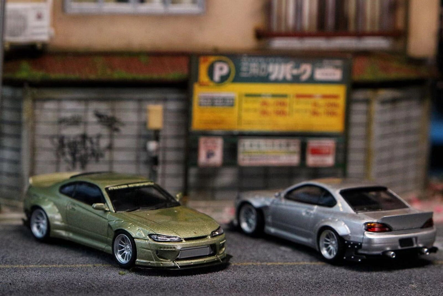 Street Weapon SW - 1/64 NISSAN SILVIA S15 ROCKET BUNNY - MODEL CAR UKMODEL CAR#INNO64##TARMAC##diecast_model#