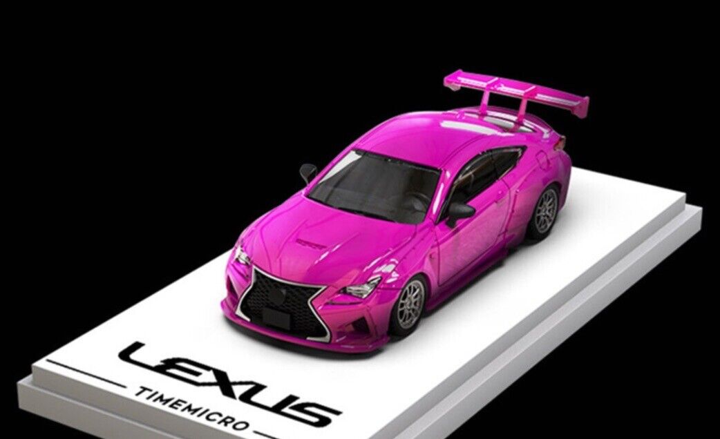 TimeMicro - 1:64 Lexus RCF Wide Body Edition Pink - MODEL CAR UKMODEL CAR#INNO64##TARMAC##diecast_model#