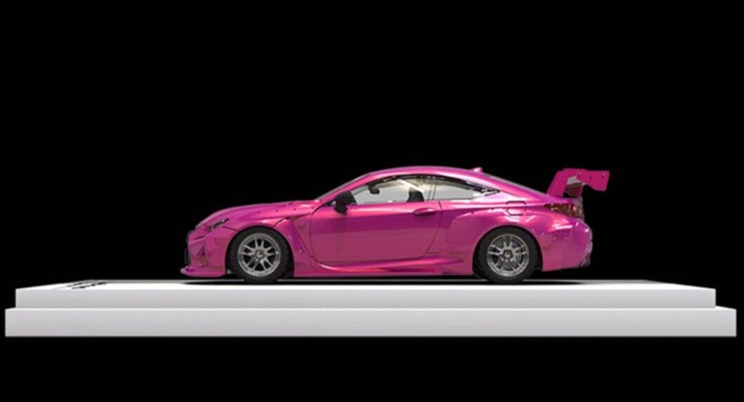 TimeMicro - 1:64 Lexus RCF Wide Body Edition Pink - MODEL CAR UKMODEL CAR#INNO64##TARMAC##diecast_model#