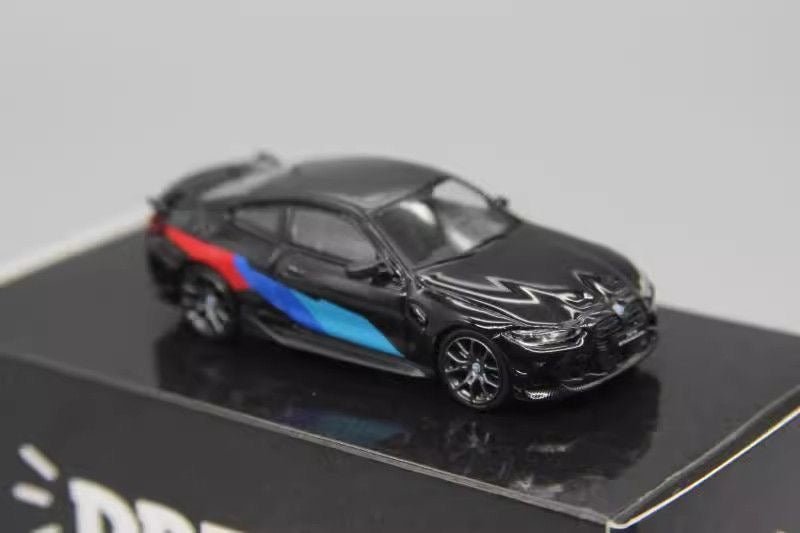 TimeMicro TM 1/64 - Dream Series BMW M4 painting Diecast Model Car - BLACK ( - MODEL CARS UKMODEL CAR#INNO64##TARMAC##diecast_model#