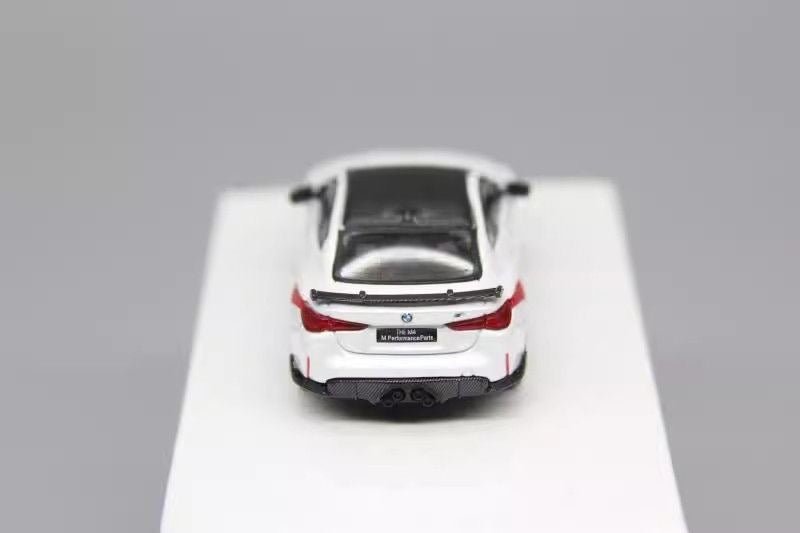 TimeMicro TM 1/64 - Dream Series BMW M4 painting Diecast Model Car - WHITE - MODEL CAR UKMODEL CAR#INNO64##TARMAC##diecast_model#