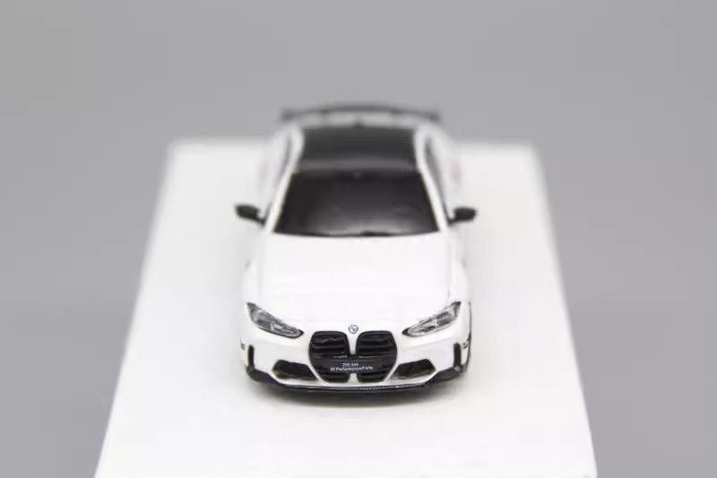 TimeMicro TM 1/64 - Dream Series BMW M4 painting Diecast Model Car - WHITE - MODEL CAR UKMODEL CAR#INNO64##TARMAC##diecast_model#