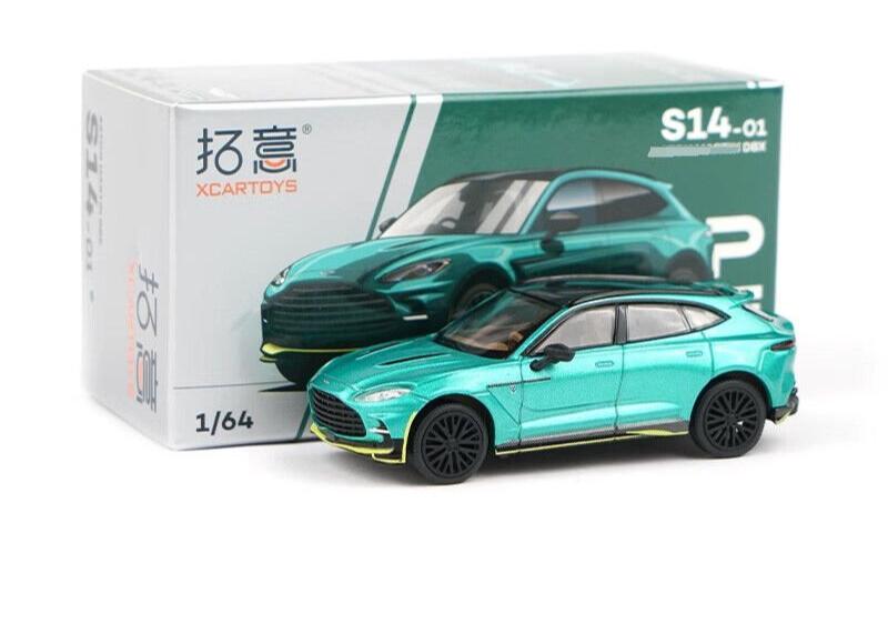 XCARTOYS - Pop Race - 1:64 ASTON MARTIN DBX RACING GREEN Diecast Model Car S14-01 - MODEL CARS UKMODEL CAR#INNO64##TARMAC##diecast_model#