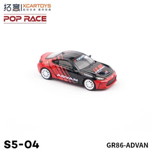 XCARTOYS - POP Race - 1:64 GR 86 ADVAN S5-04 - MODEL CAR UKMODEL CAR#INNO64##TARMAC##diecast_model#