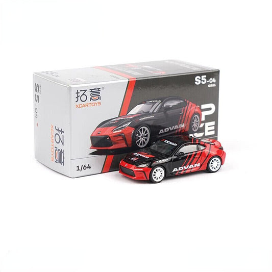 XCARTOYS - POP Race - 1:64 GR 86 ADVAN S5-04 - MODEL CAR UKMODEL CAR#INNO64##TARMAC##diecast_model#